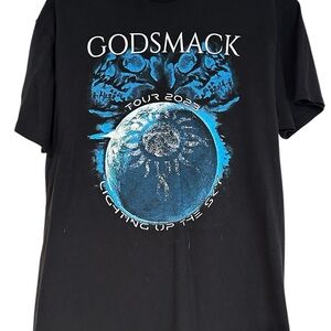 Godsmack Tour 2023 Black T-Shirt